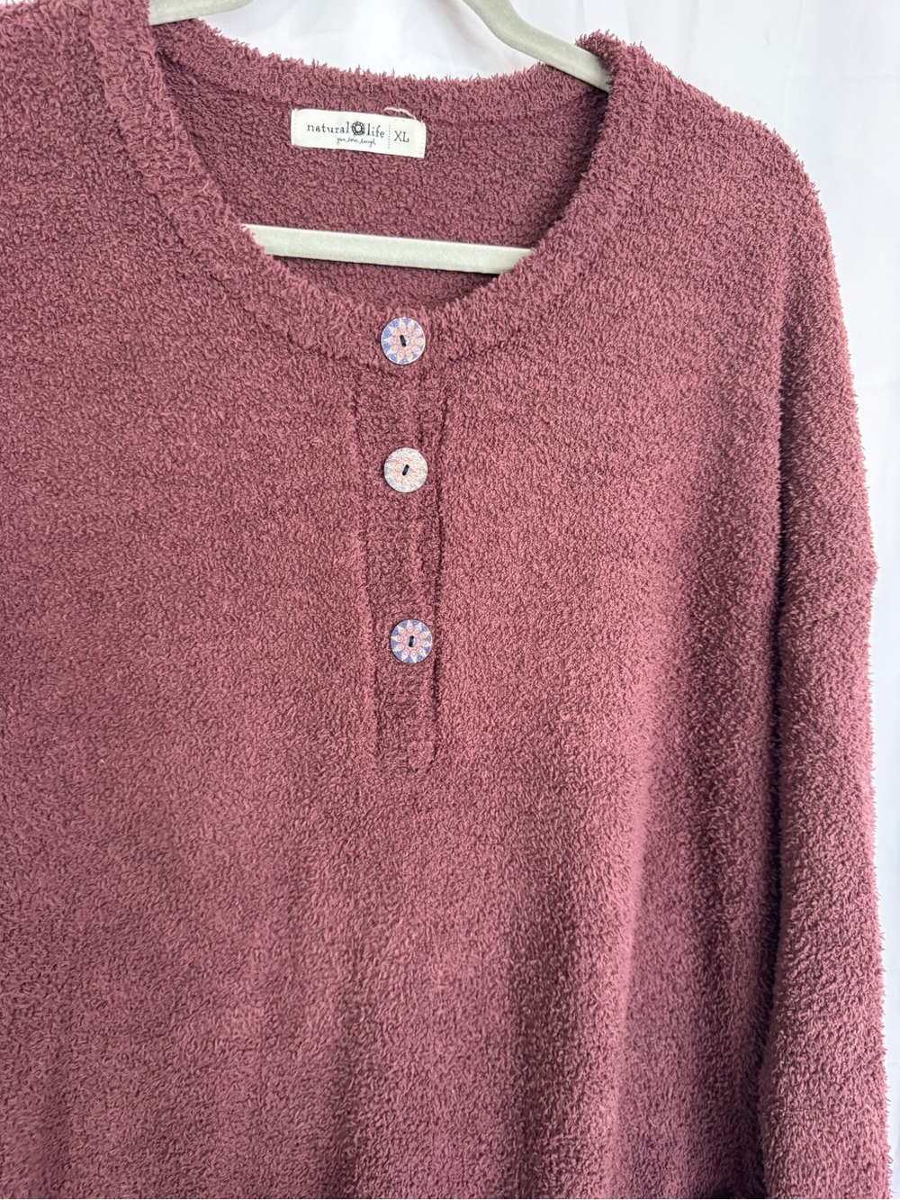 Natural Life Cozy Up Tunic Dress Size XL - Picture 3 of 6